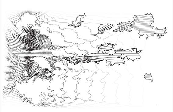 Topography of Memory (2009) Exploring the topographic structure of a fictional territory whose depth reveals an alternative atmospheric space and embedded memory