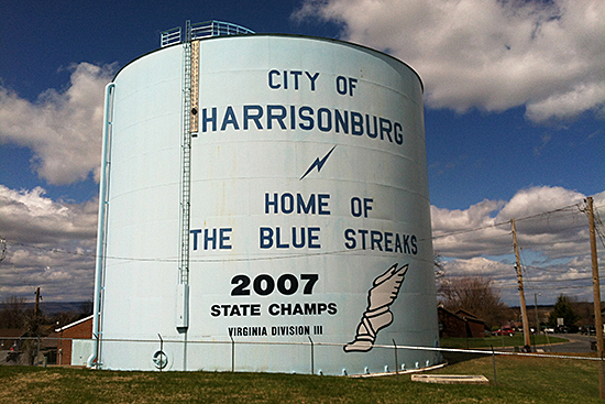 Harrisonburg, Virginia (USA), site of the Old Furnace Artist Residency